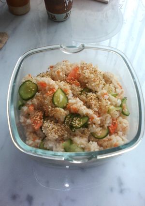 夏にぴったり！さっぱり鮭ご飯-レシピのメイン写真