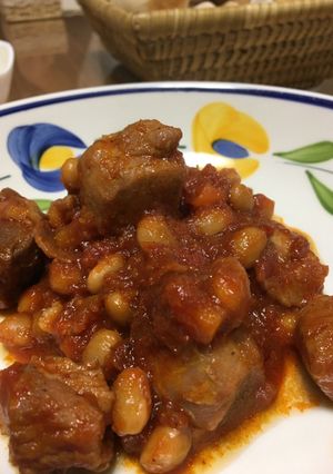 豚肉と大豆のトマト煮(活力鍋使用)-レシピのメイン写真