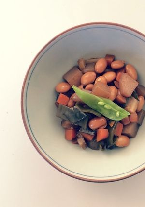 煎り大豆で！野菜ゴロゴロ五目豆-レシピのメイン写真