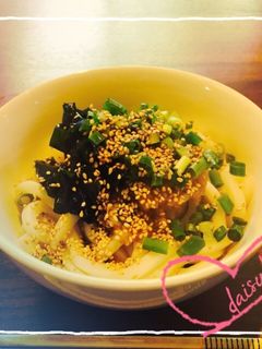 ゴマ香る☆おろしぶっかけうどん-レシピのメイン写真