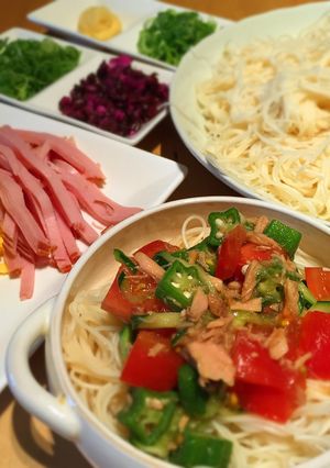 簡単♪時短ぶっかけそうめん-レシピのメイン写真