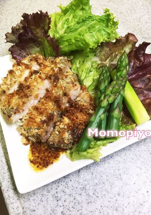 豚ロース揚げないカツレツハニーマスタード-レシピのメイン写真