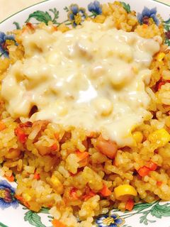 簡単♡チーズカレーピラフ-レシピのメイン写真