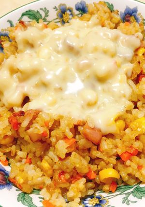 簡単♡チーズカレーピラフ-レシピのメイン写真