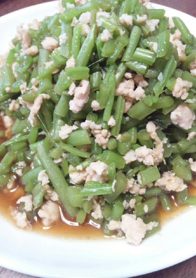 かたはと鶏ひき肉炒め-レシピのメイン写真