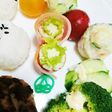 お弁当に!チーズとハムのお花巻き