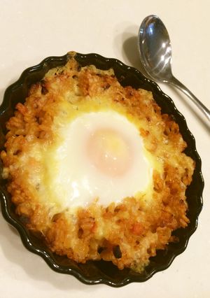 アラジントースター　簡単目玉ドリア-レシピのメイン写真