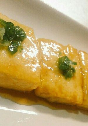揚げずにもちもち衣の揚げ豆腐!-レシピのメイン写真
