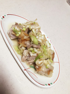 鶏肉のネギ塩ソースがけ-レシピのメイン写真