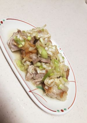 鶏肉のネギ塩ソースがけ-レシピのメイン写真