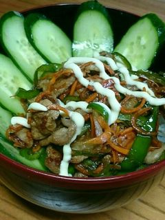 時短❗豚肉丼-レシピのメイン写真