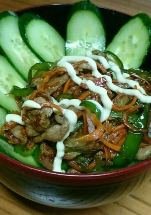 時短❗豚肉丼-レシピのメイン写真