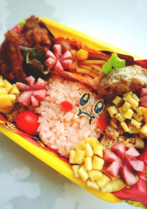 カービーのキャラ弁　お弁当-レシピのメイン写真