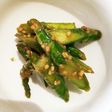 簡単!お弁当にアスパラのごま味噌和え
