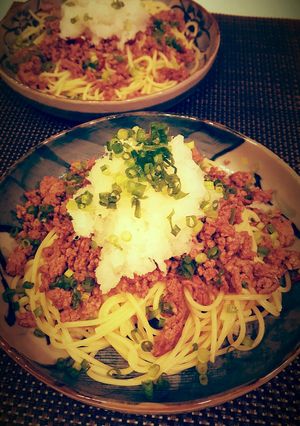 挽き肉と大根おろしの和風パスタ☆さっぱり-レシピのメイン写真
