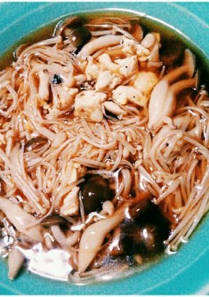 きのこたっぷりお腹いっぱい！あんかけ豆腐-レシピのメイン写真