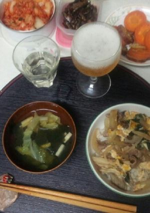 血管プラークダイエット776（豚丼定食）-レシピのメイン写真