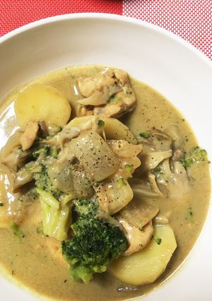 満腹〜だけどヘルシー☆豆乳カレースープ-レシピのメイン写真