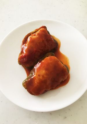 簡単☆子供も大好きなピーマンの肉詰め☆☆-レシピのメイン写真