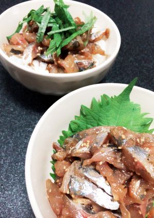 ごまあじ丼-レシピのメイン写真