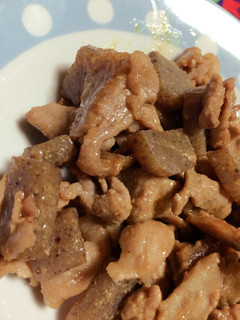 こんにゃくin肉味噌炒め♡-レシピのメイン写真