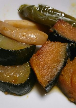 好きな野菜で揚げびたし(ズッキーニ旨い)-レシピのメイン写真