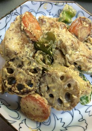 むね肉マヨマスタード-レシピのメイン写真