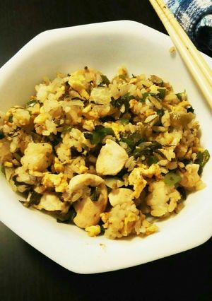 野菜入辛子高菜チャーハン-レシピのメイン写真