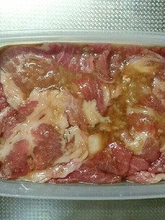 料理に使う 豚肉の甘辛漬け(保存食)-レシピのメイン写真