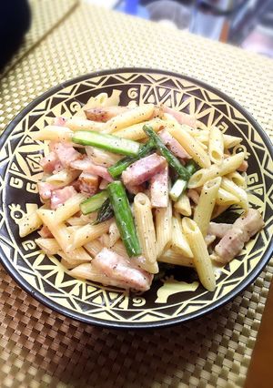 厚切りベーコンのクリーミーペンネ-レシピのメイン写真