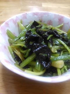 ほうれん草の海苔和え-レシピのメイン写真