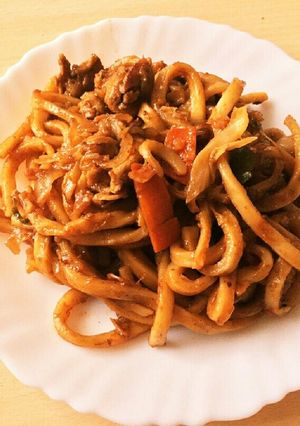 簡単！低コスト！我が家の焼きうどん♪-レシピのメイン写真
