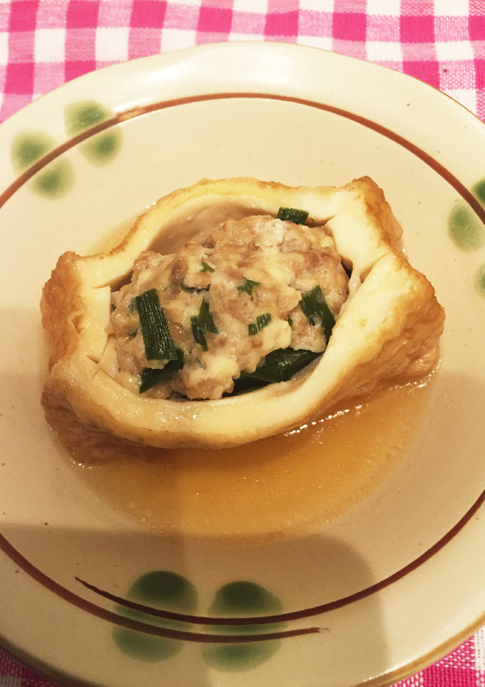 簡単♪厚揚げの肉詰め♪-レシピのメイン写真
