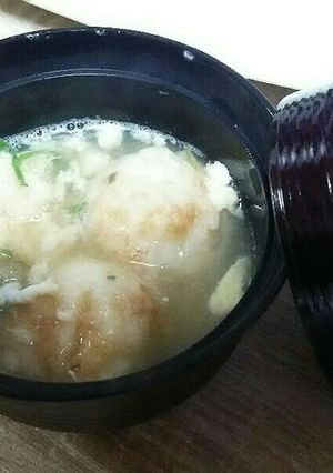 ♪明石焼き♪みたいなスープ★-レシピのメイン写真