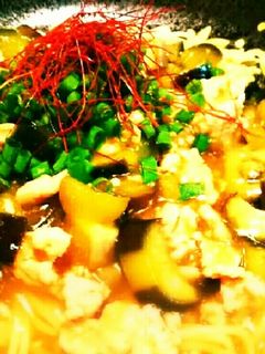 麻婆茄子パスタ-レシピのメイン写真