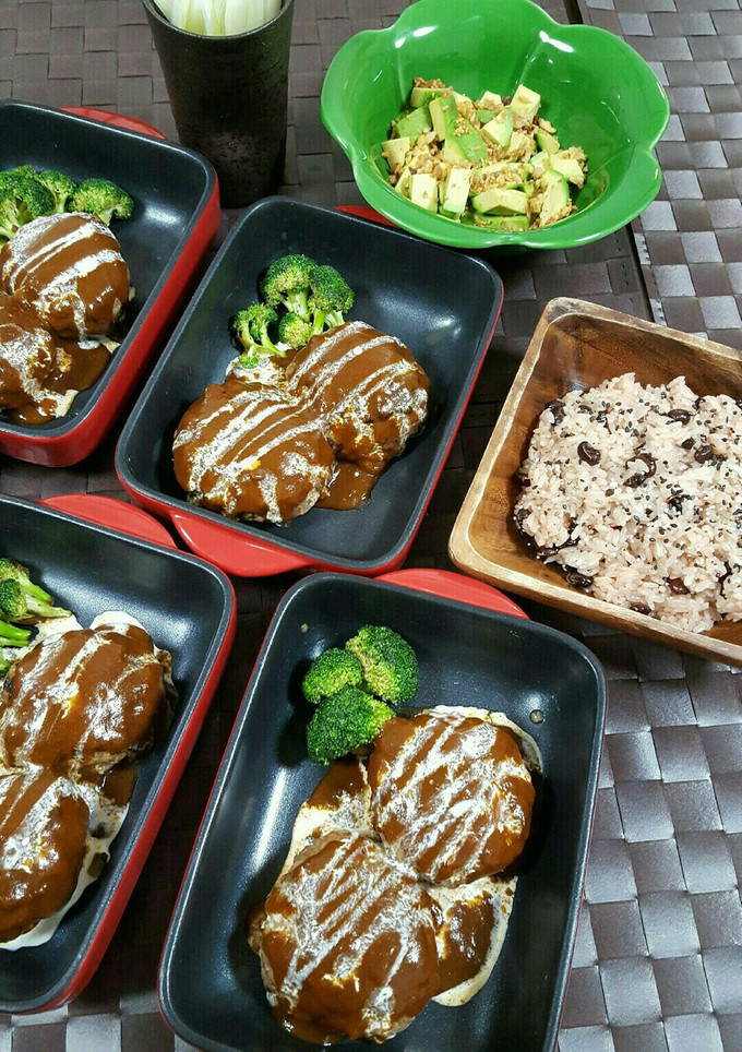 簡単ふわふわｼﾞｭｰｼｰ♪ﾊﾝﾊﾞｰｸﾞ-レシピのメイン写真