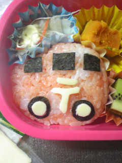 年少◆お弁当(郵便車)-レシピのメイン写真