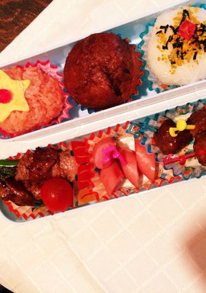 カップケーキを探せ！弁当。-レシピのメイン写真
