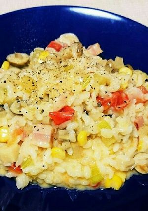 朝ごはんはリゾット-レシピのメイン写真