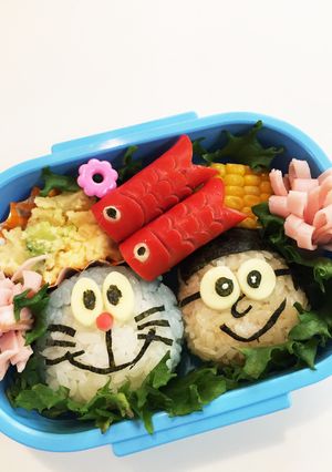 キャラ弁☆ドラえもん-レシピのメイン写真