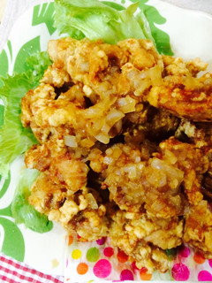 天ぷら粉唐揚げ!ふっくら美味しい!-レシピのメイン写真