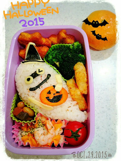 ウィスパー ハロウィン キャラ弁❤-レシピのメイン写真