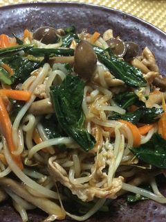 ケールの中華炒め-レシピのメイン写真