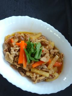 豚肉&大根&人参のきんぴら風炒め♪-レシピのメイン写真