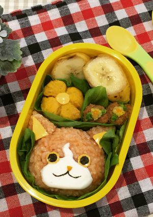 ジバニャン キャラ弁-レシピのメイン写真