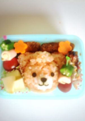 ツムツムキャラ弁☆スフレ-レシピのメイン写真