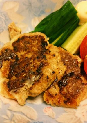 簡単★ヘルシーお魚ハンバーグ-レシピのメイン写真