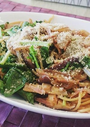 ベーコンとルッコラのゆず胡椒パスタ-レシピのメイン写真