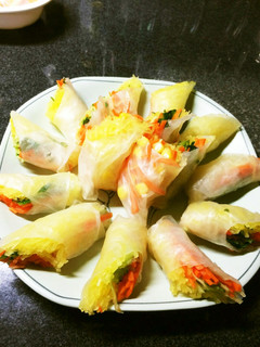 シャキシャキ食感がいい!金糸瓜の生春巻き-レシピのメイン写真