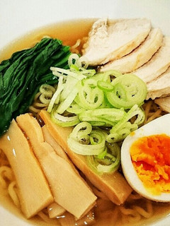 鶏むね肉で作る簡単☆本格しょうゆラーメン-レシピのメイン写真